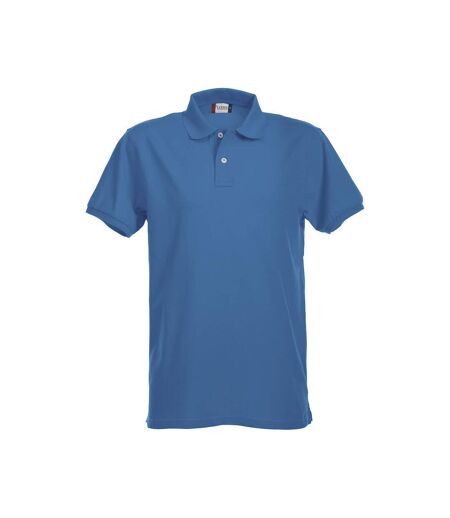 Polo Premium Femme Bleu Roi Clique