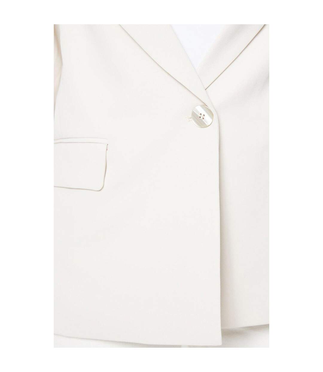 Blazer femme blanc cassé Dorothy Perkins-3