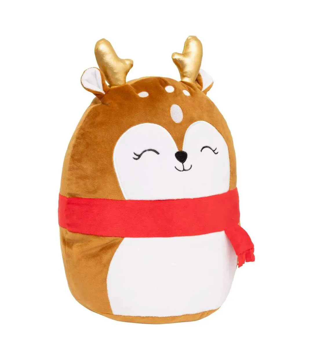 Peluche Déco Renne Squishy 35cm Marron-1