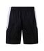Short de sport noir/blanc homme kappa luvio-3