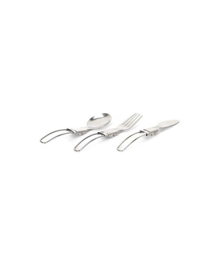 Couverts Pliables Facile à Emporter 8cm Argent