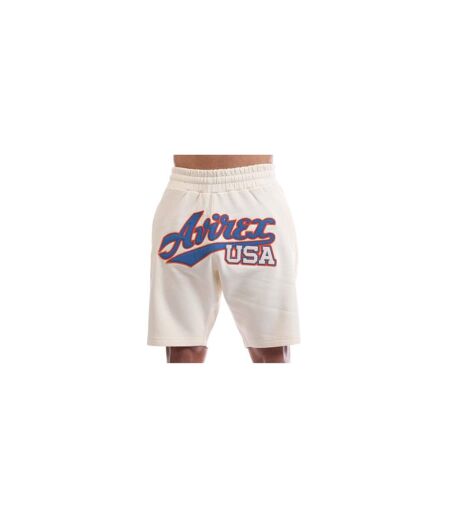 Short De Jogging Haven Homme Écru Avirex