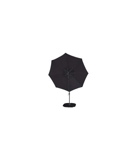 Parasol Déporté Rotatif Leeds 294cm Noir