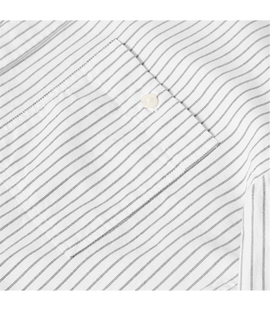 Mens S-roan Oxford Long-sleeved Button-down Shirt White Boss-3