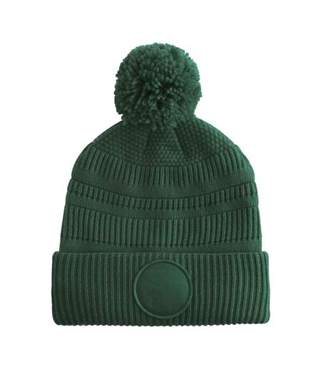 Bonnet Motif/style Écusson Homme Vert Bouteille Beechfield