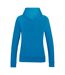 Sweat À Capuche College Femme Bleu Saphir Awdis-2