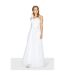 Little Mistress Womens/Ladies A-Line Applique Bridal Dress (Ivory) - UTLM1183-1