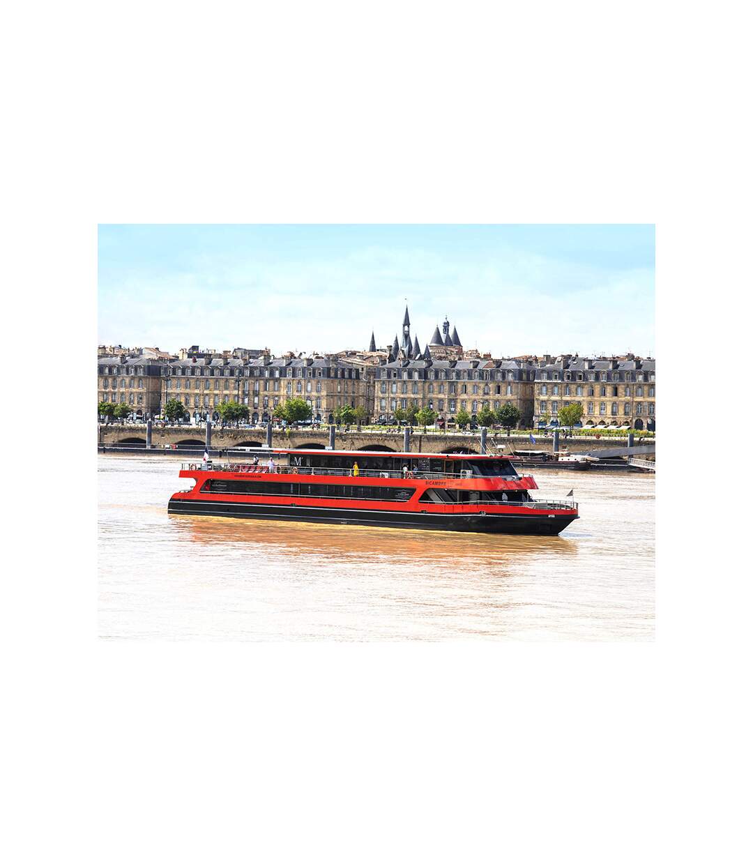 Croisière sur la Garonne avec dégustation de vin à Bordeaux - SMARTBOX - Coffret Cadeau Sport & Aventure