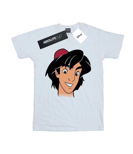 Disney - T-shirt ALADDIN HEADSHOT - Femme (Blanc) - UTBI18085