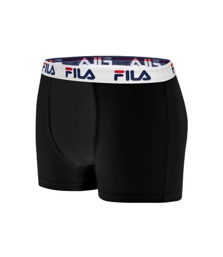 Lot de 4 Boxers Coton homme FU5016 Uni Fila