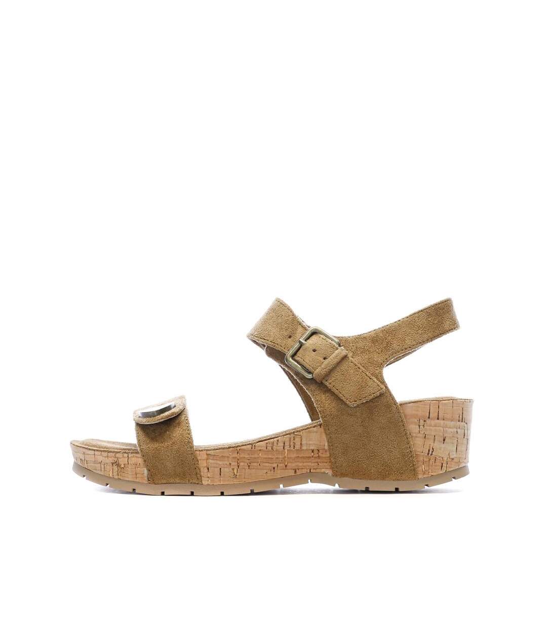 Sandales marron femme chattawak laspinas-1