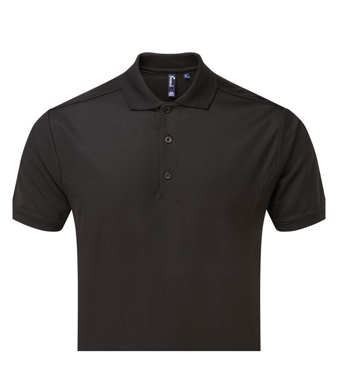 Polo Homme Noir Premier-2