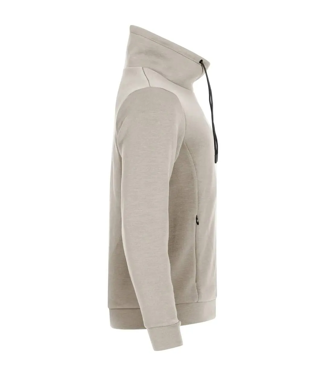 Unisex Adult Hobart Polyester Sweatshirt Stone Clique-4