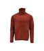 Mens Customised Full Zip Fleece Jacket Autumn Red Mascot-1