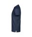 Mens Surf Light Rsx Melange Polo Shirt Navy Printer-4