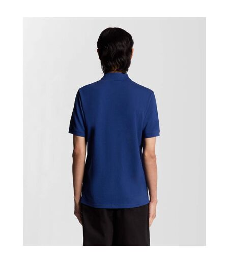 Polo Superfine Homme Bleu Marine Foncé Lyle & Scott
