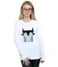 Disney Sweat-shirt Womens/Ladies Alphabet M Is For Maleficent (Alphabet M pour Maléfique) (Blanc) - UTBI12470-2