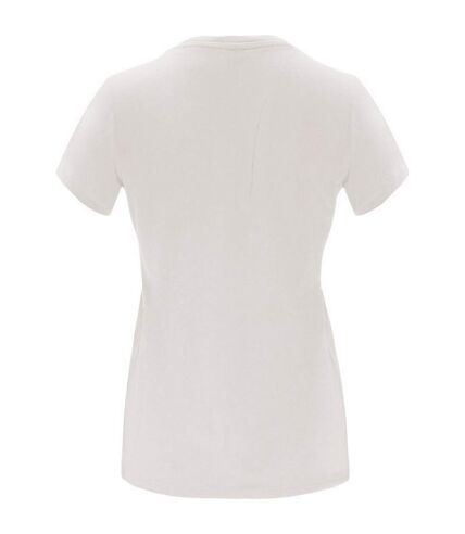 T-shirt capri femme blanc Roly