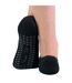 6 Pack Ladies Non Slip Yoga Socks With Straps-4