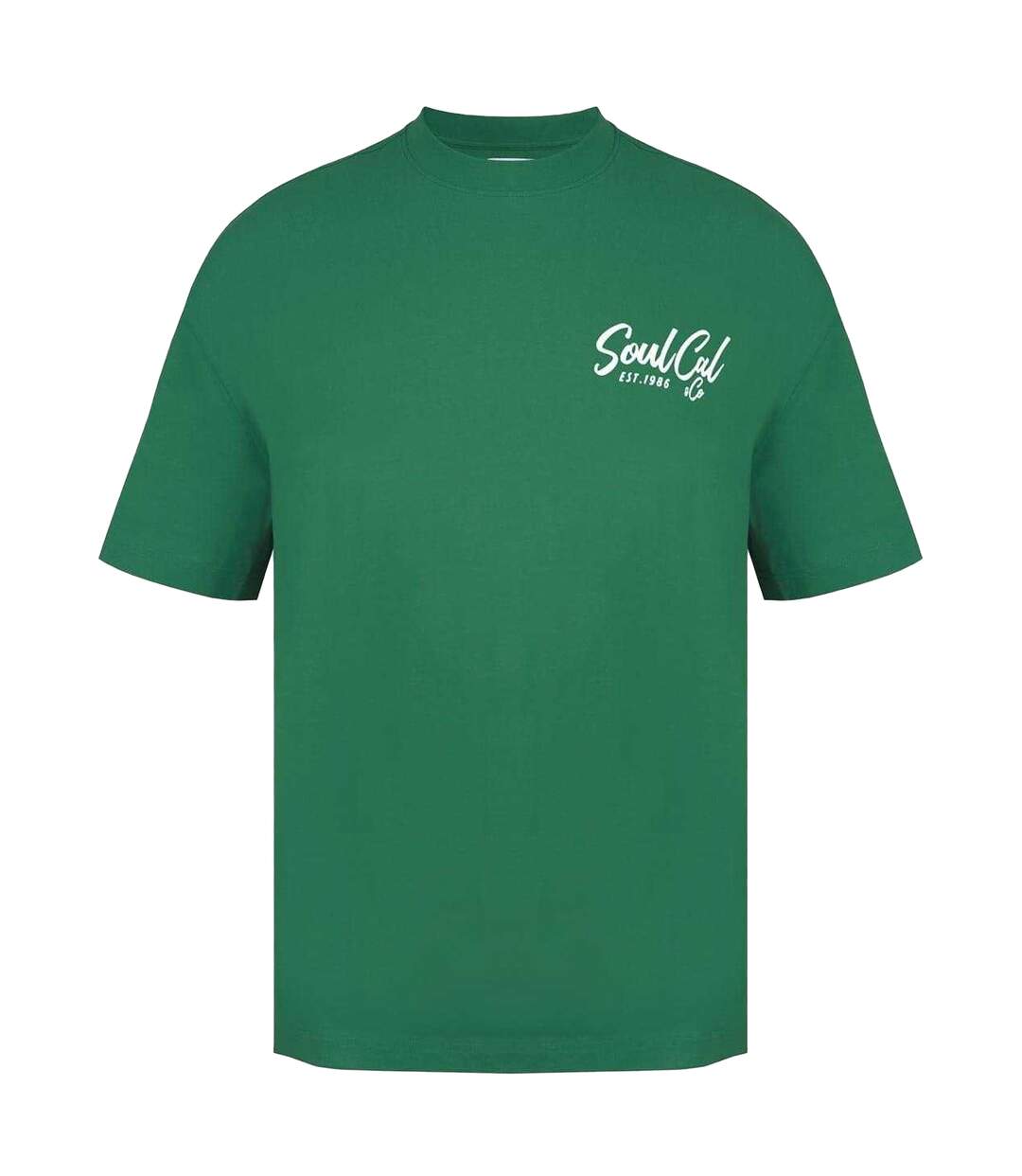 T-shirt Fast Food Homme Vert SoulCal-1