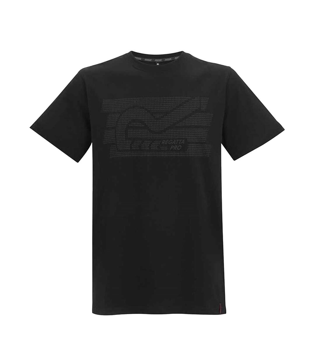 T-shirt Pro Trade Homme Noir Regatta-1