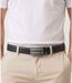 Ceinture homme cuir noir - Boucle automatique - Sophistication et confort-2