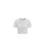 T-shirt court femme blanc AWDis-1