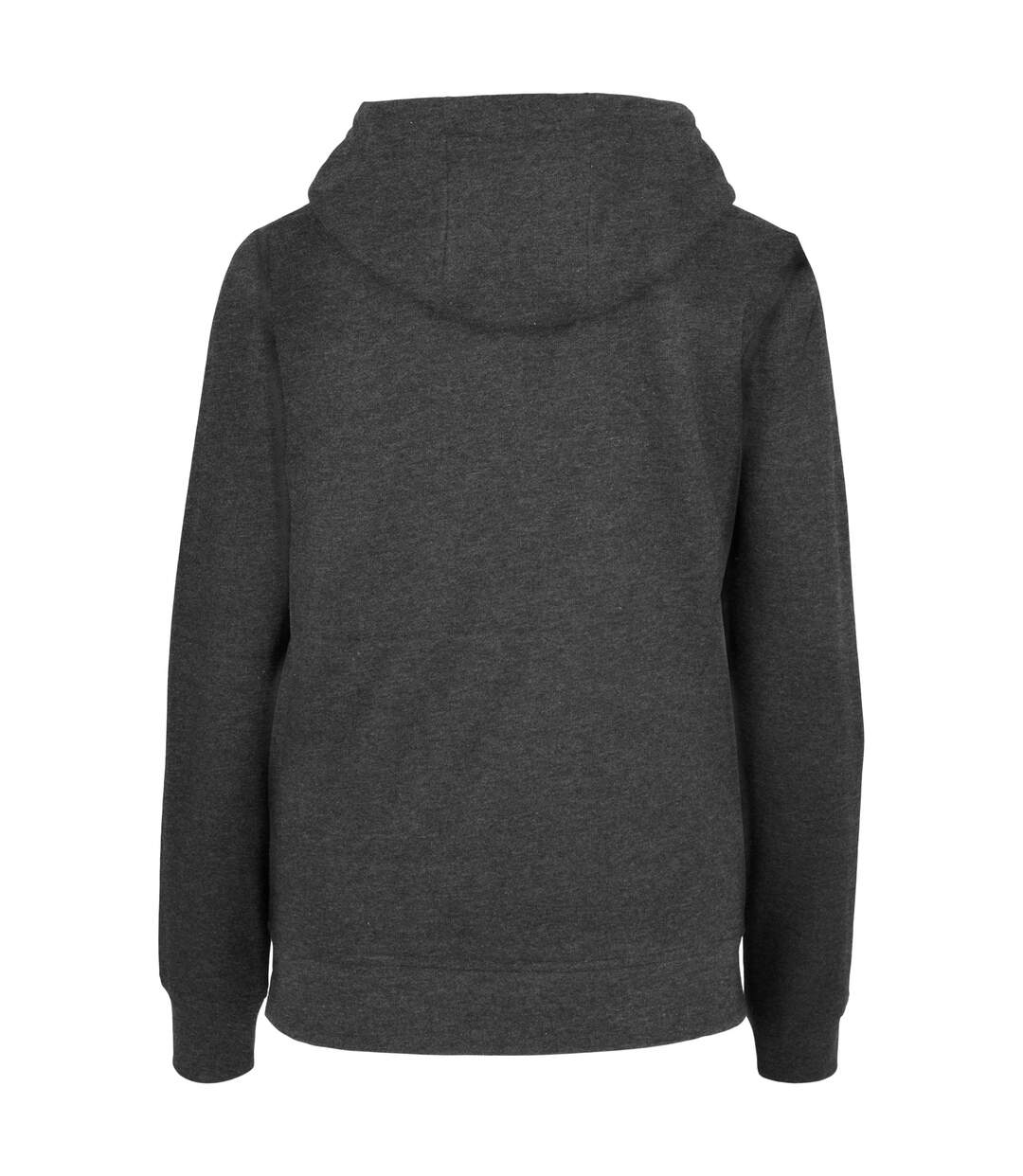Veste À Capuche Basic Femme Charbon Build Your Brand-2