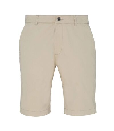 Asquith & Fox Mens Casual Chino Shorts (Natural)