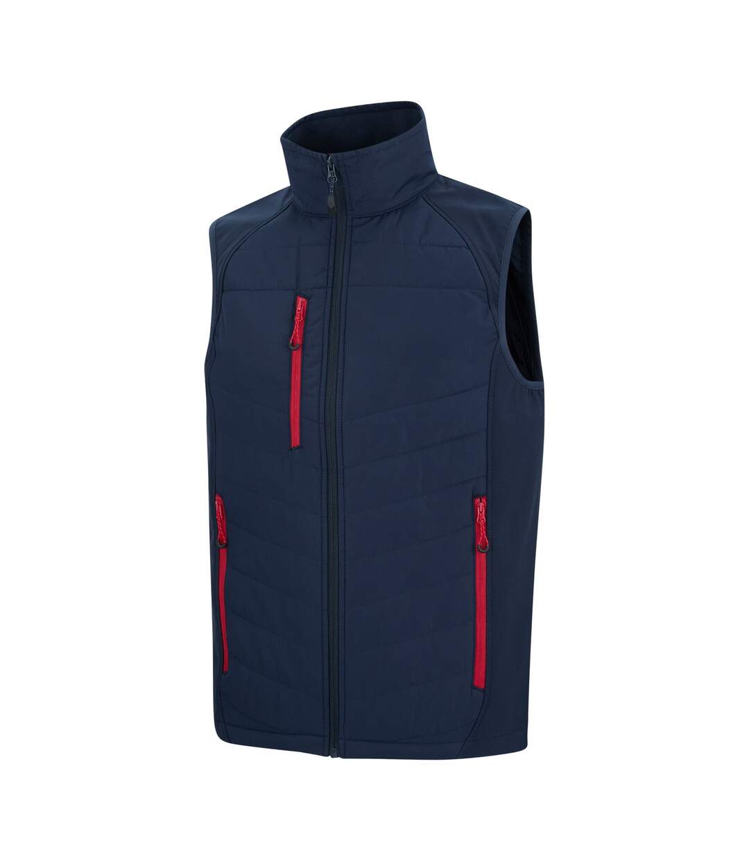 Mens Full Zip Gilet Navy Classic Red Regatta-3