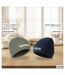 OZABI Bonnets Femme Fil Lurex Pailleté Message Brodé - Pack de 2 (Lot)-5