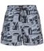 Trespass Mens Rand Swim Shorts (Grey Print) - UTTP5056