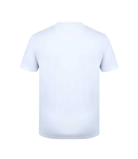 Mens Logo Cotton T-shirt White Firetrap