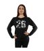Disney - Sweat MICKEY MOUSE PATTERN - Femme (Noir) - UTBI8987-2
