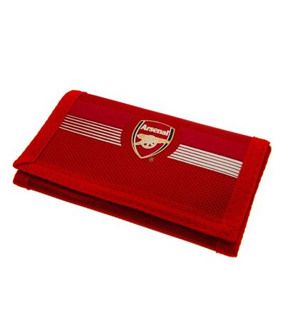 Arsenal FC Ultra Crest Nylon Wallet (Red/White) (One Size) - UTTA11249