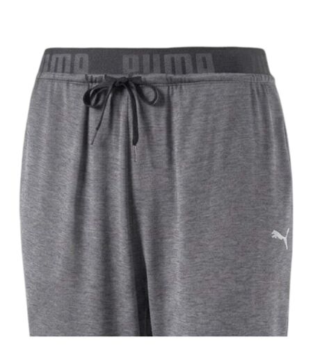 Womens/ladies Transition Drapey Jogging Bottoms Grey Puma