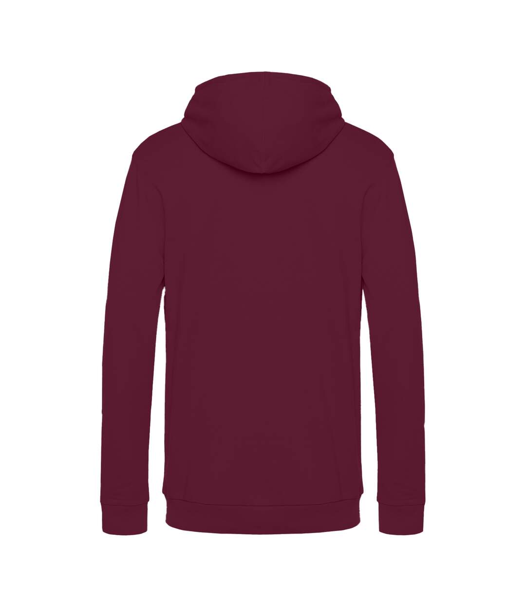 Sweat à capuche # homme bordeaux B&C B&C