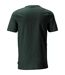 Mens Customised Short-sleeved T-shirt Forest Green Mascot-2