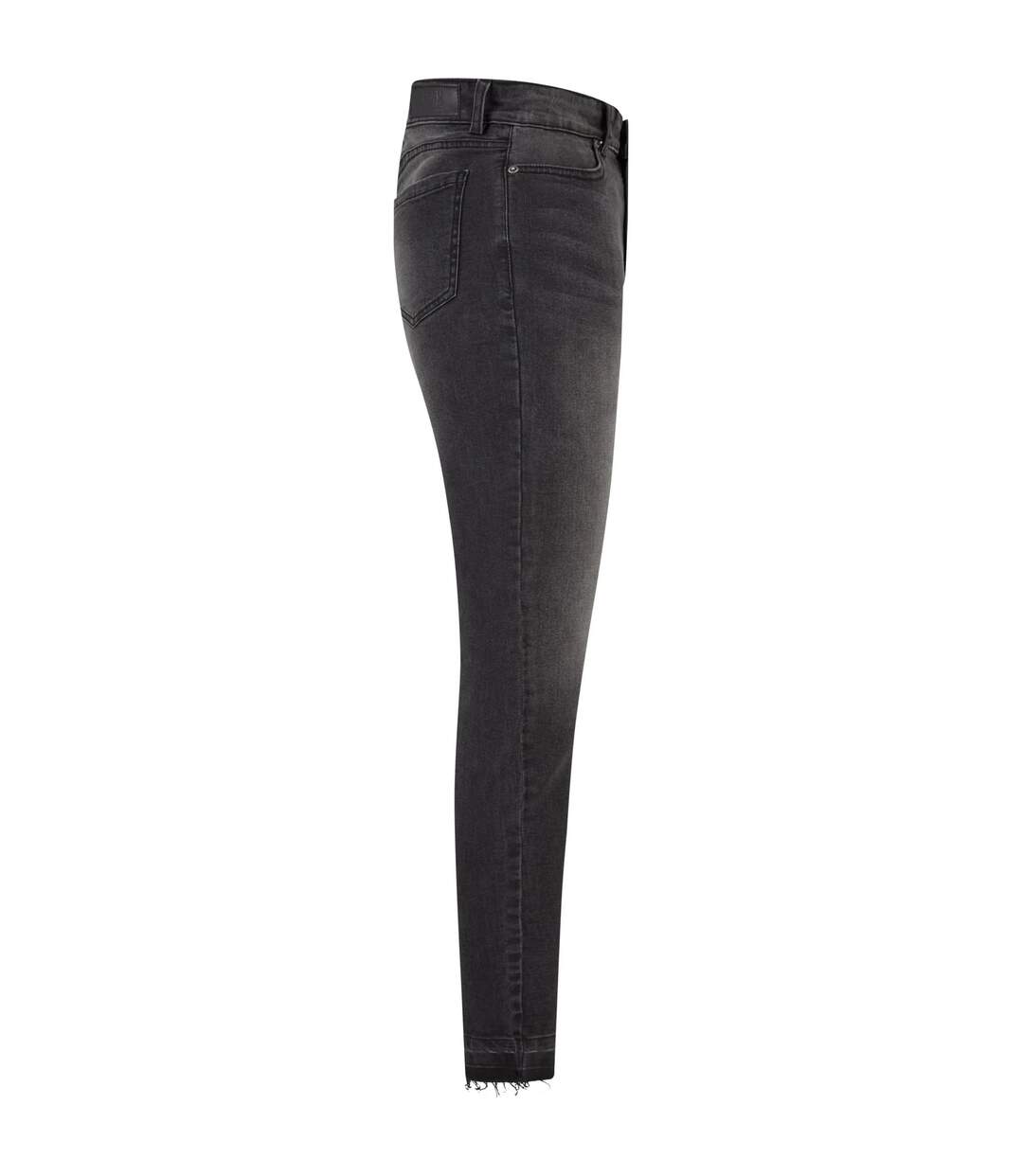 Jean Femme Noir Délavé Urban Classics-4