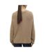 Pull marron clair femme vero moda puff-2