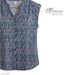Chemisier sans manches MAYFLOWER N1121A : le top en viscose fluide pour un été frais et élégant-4