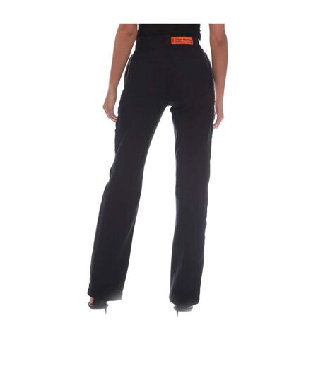 Pantalon inside out femme noir Heron Preston