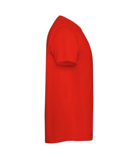 Mens estoril short-sleeved t-shirt red Roly