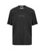 Mens Jacquard T-shirt Black Jack Wills-2
