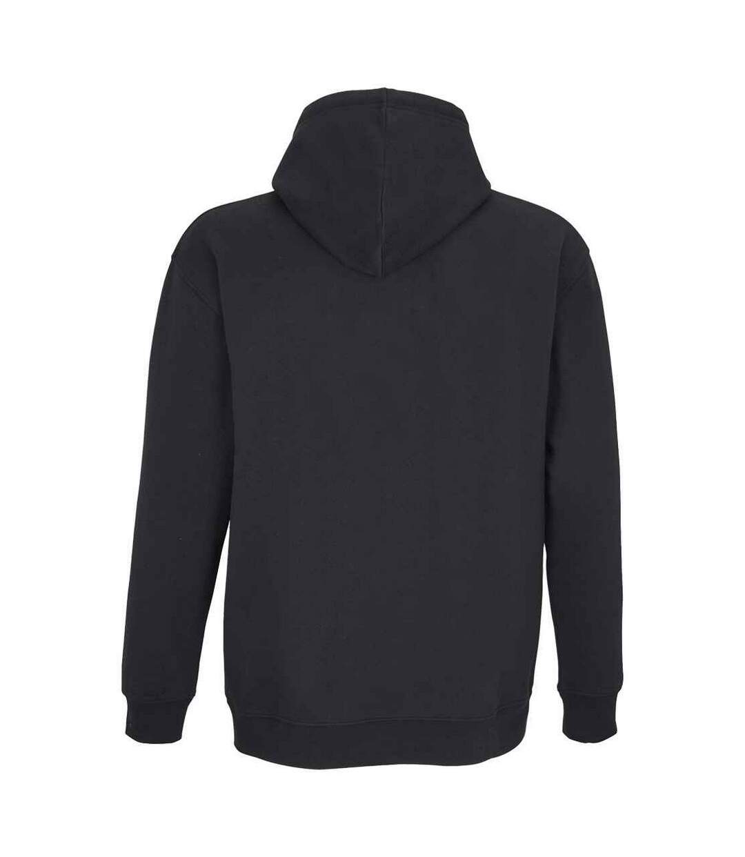 Veste à capuche carter adulte noir SOLS