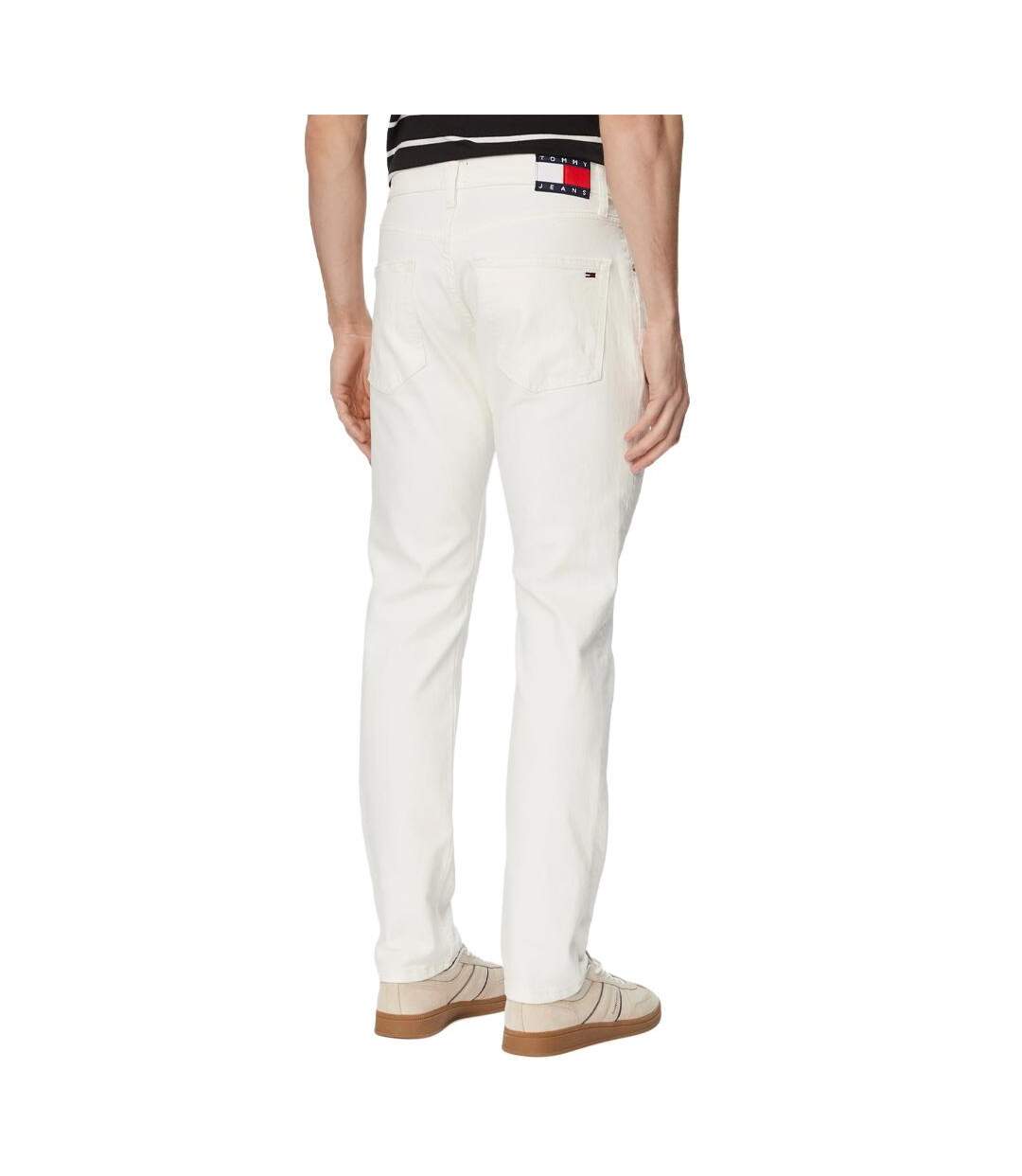 Jean slim blanc homme tommy hilfiger scanton-2