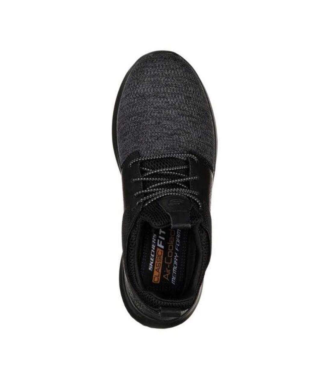 Baskets Delson Camben Homme Noir Skechers-2