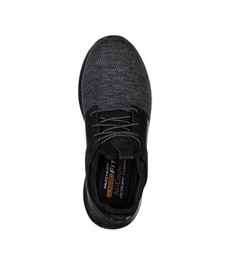 Baskets Delson Camben Homme Noir Skechers
