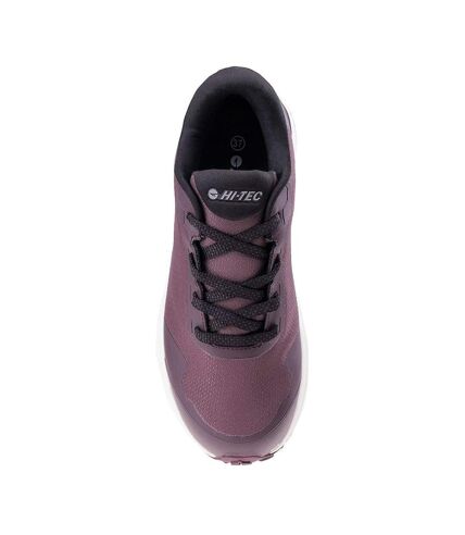 Hi-Tec Womens/Ladies Benard Waterproof Walking Shoes (Plum) - UTIG270