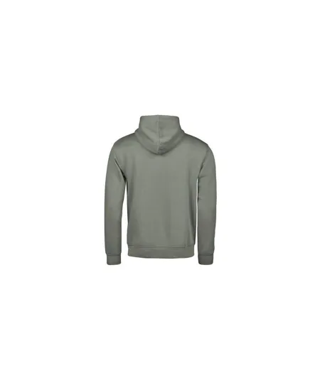 Mens Hooded Cotton Blend Sweatshirt Sage Tee Jays